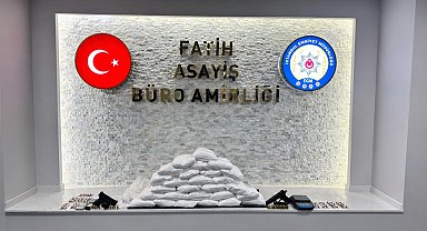 Fatih'te uyuşturucu operasyonunda 31 kilogram kokain ele geçirildi