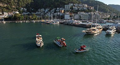 Fethiye Körfezi'ndeki dip çamuru, Çin'den getirilen gemi ile temizlenecek