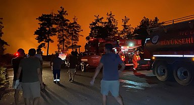 Fethiye'de orman yangını