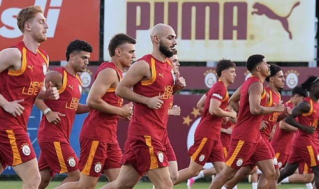 Galatasaray yeni sezonun ilk çalışmasını gerçekleştirdi
