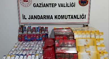 Gaziantep'te 1 milyon TL değerinde kaçak ürün ele geçirildi