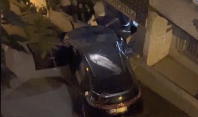 Gaziosmanpaşa'da yokuş aşağı kayan otomobil doğal gaz kutusuna çarptı; 3 katlı bina tahliye edildi