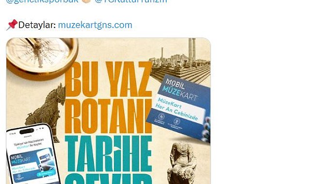 Gençlere ücretsiz Müzekart uygulaması bu yıl da devam edecek