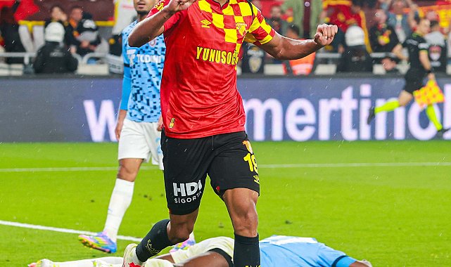 Göztepe'yi Emersonn heyecanı sardı