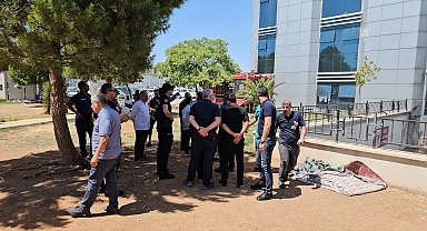 Hastanede çıkan yangın, söndürüldü