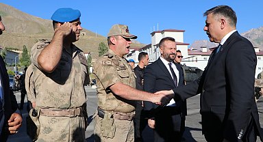 İçişleri Bakanı Mustafa Çiftçi, Hakkari'de