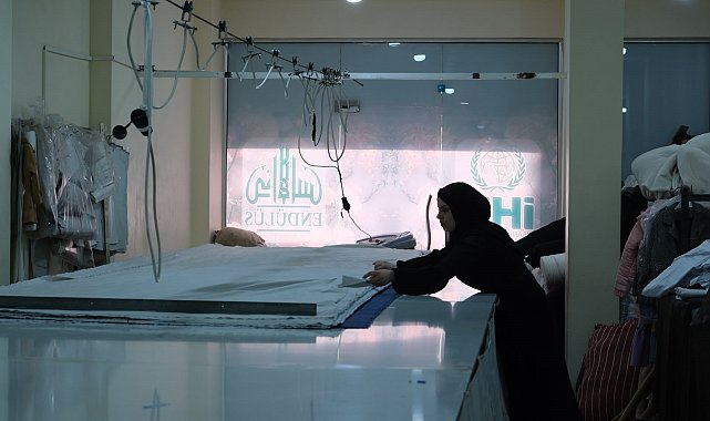 İHH'nın Suriye'deki terzilik atölyesinde 32 kadın istihdam ediliyor