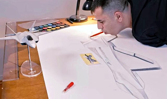 İki kolunu kaybetti; yılmadı KAAN ile Atmaca ve Cirit'in görsel modelleyicisi oldu