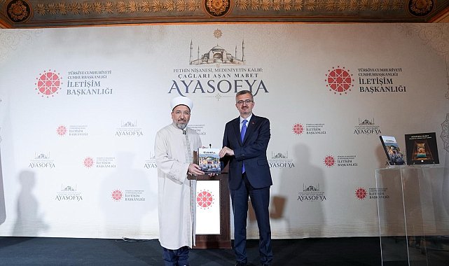 İletişim Başkanı Duran: Ayasofya'nın kubbeleri yeniden tekbirlerle ve Kur'an tilavetleriyle yankılandı