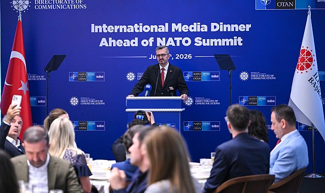 İletişim Başkanı Duran, NATO Zirvesi öncesi uluslararası basın mensuplarıyla buluştu