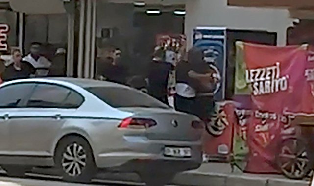 İş yeri sahibi ile kavga edip tüfekle ateş açtı