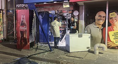 İş yerinde klima gazı patlaması hasara yol açtı