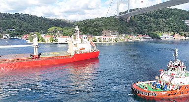 İstanbul Boğazı'nda gemi arızası: trafik çift yönlü askıya alındı -1
