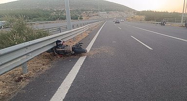 İzmir'de motosiklet eğitmeni Akif Emre, kazada hayatını kaybetti