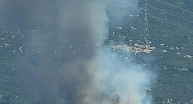 İzmir'de orman yangını