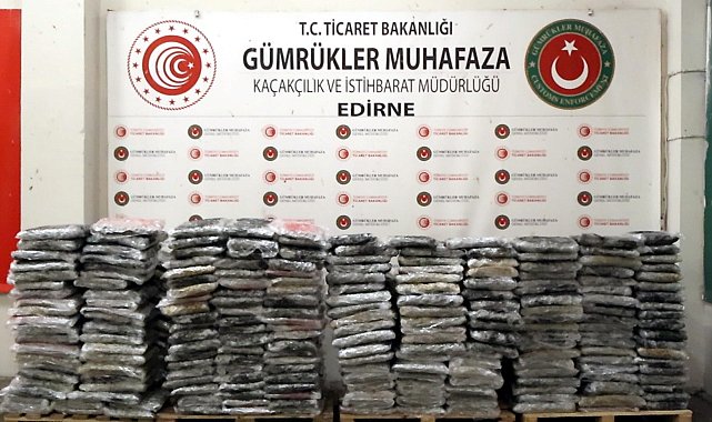 Kapıkule'de TIR'da 526 kilo uyuşturucu ele geçirildi
