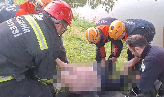 Kayıp olarak aranıyordu; Porsuk Çayı'nda cesedi bulundu
