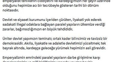 Kılıçdaroğlu'ndan '15 Temmuz' mesajı
