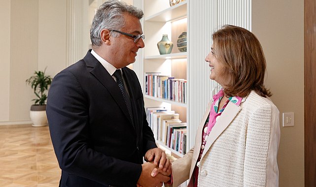 KKTC Cumhurbaşkanı Erhürman, BM Kıbrıs Temsilcisi Cuellar ile bir araya geldi