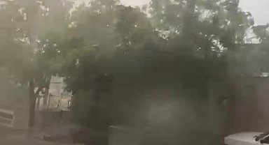 Manisa'da sağanak ve fırtına etkili oldu