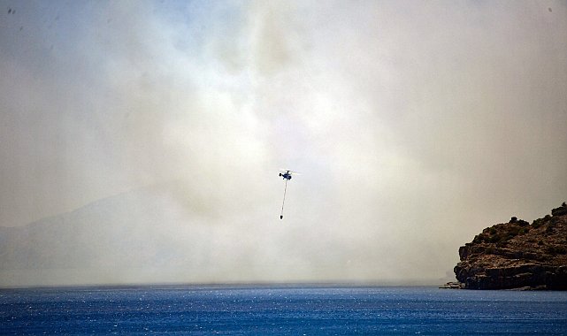 Mersin'deki orman yangını ikinci gününde kontrol altına alındı