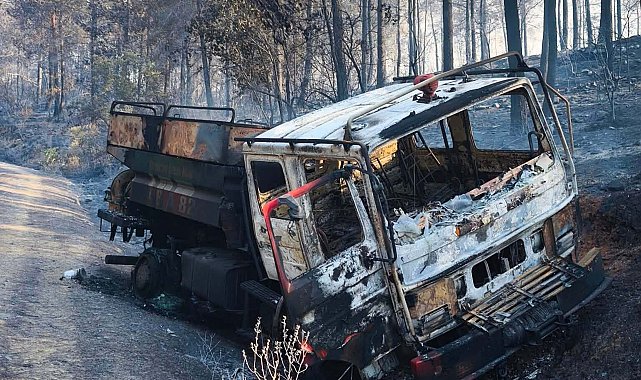 Muğla Seydikemer'deki orman yangınına havadan müdahale yeniden başladı