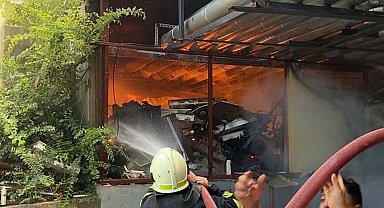 Muğla'da hastanede yangın