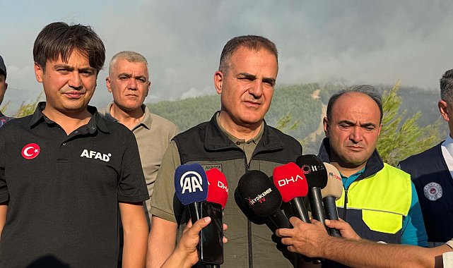 Muğla'da orman yangını