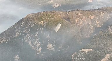 Muğla'daki orman yangını, büyük ölçüde kontrol altına alındı