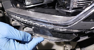 Ölümlü kaza sonrası kaçan sürücü far kırıklarından yakalandı