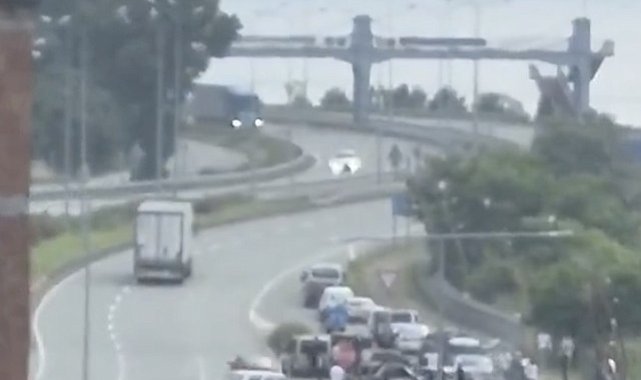 Rize'de drift yapan 2 sürücüye 301 bin lira ceza
