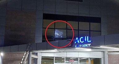 Samsun Ruh Sağlığı ve Hastalıkları Hastanesi'nin camına mermi isabet etti