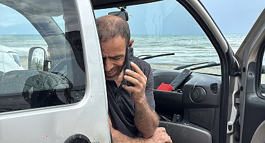 Samsun'da denize giren 2 kişi, boğulma tehlikesi geçirdi