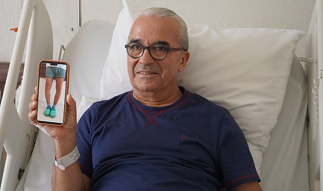 Sanatçı Sabri Özmener, ağrılarından yapay zeka destekli tedaviyle kurtuldu