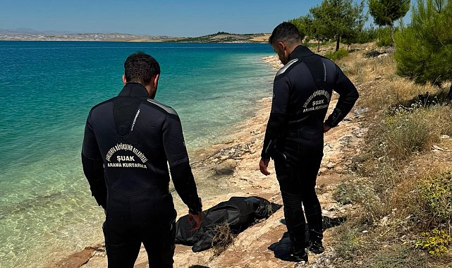 Şanlıurfa'da baraj gölüne giren Murat boğuldu
