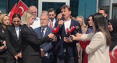 Şehit aileleri ve gaziler, CHP'li Nazife Aktaş'ın 15 Temmuz'u anmamasını protesto etti