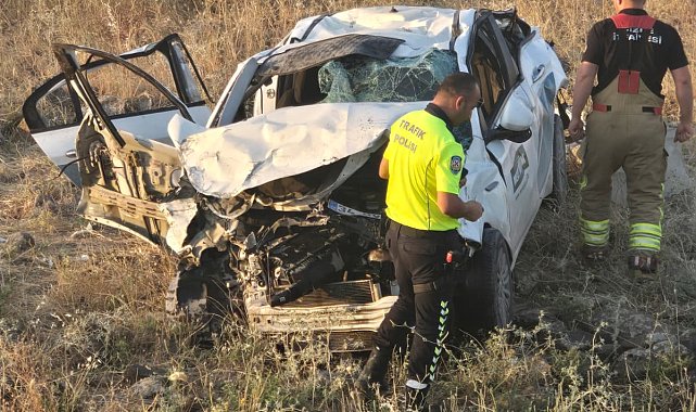 Şırnak'ta otomobil tarlaya uçtu: 1 ölü, 2 yaralı