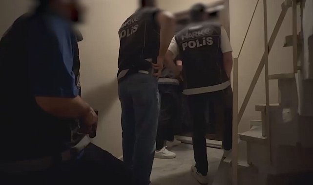 Şişli'de düzenlenen operasyonda 239 kilogram uyuşturucu madde ele geçirildi