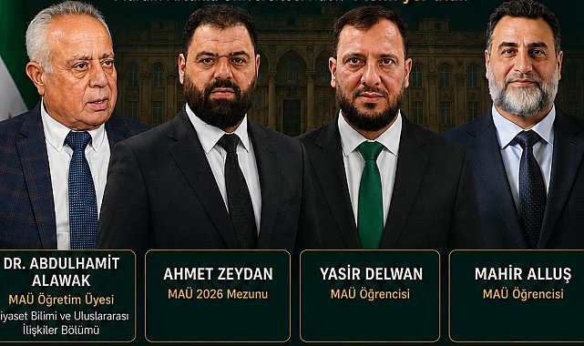 Suriye Halk Meclisi'ne Mardin Artuklu Üniversitesi'nden 4 kişi atandı