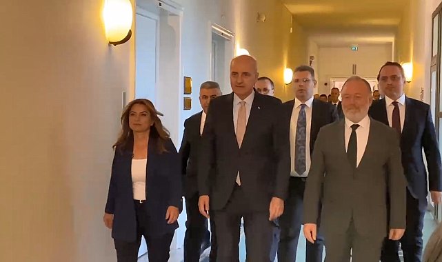TBMM Başkanı Kurtulmuş, DEM Parti'yi ziyaret etti