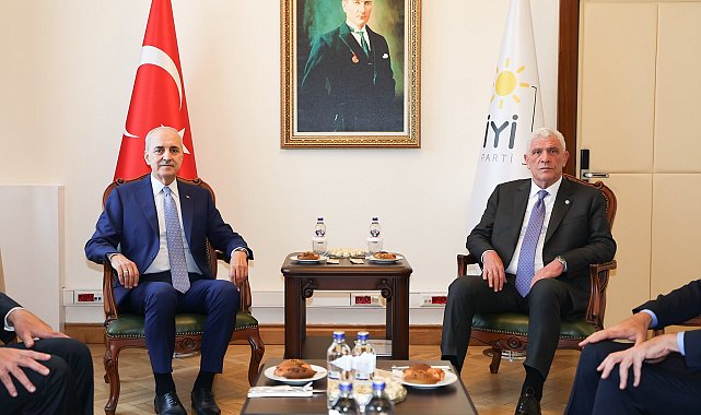 TBMM Başkanı Kurtulmuş, Dervişoğlu ile görüştü