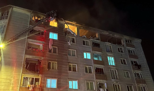 Tekirdağ'da apartman dairesinde patlama: 1 ölü
