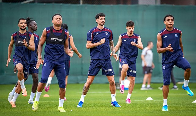 Trabzonspor'da yeni sezon hazırlıkları sürüyor