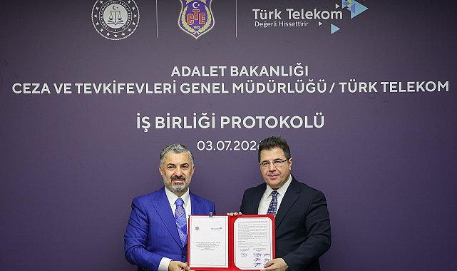 Türk Telekom ile Ceza ve Tevkifevleri Genel Müdürlüğü'nden dijital dönüşümde yeni protokol