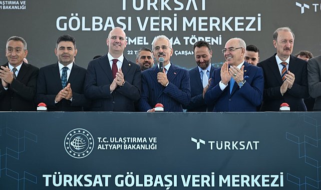 Türksat Gölbaşı Veri Merkezi'nin temeli atıldı