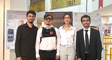 Üniversite öğrencilerinden görme engelliler için akıllı gözlük