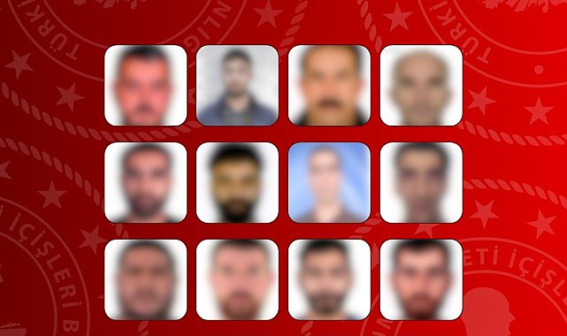 16'sı kırmızı bültenle aranan 60 firari suçlu yurda getirildi