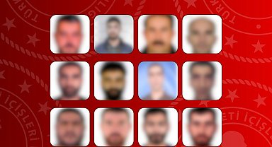 16'sı kırmızı bültenle aranan 60 firari suçlu yurda getirildi
