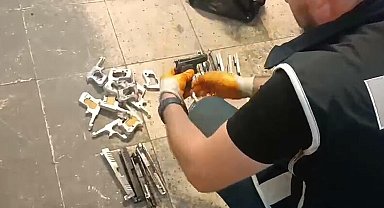 2 ilde silah kaçakçılığı operasyonu; 13 gözaltı