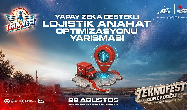 'Yapay Zeka Destekli Lojistik Anahat Optimizasyonu Yarışması'nda 512 takımdan 10'u finalde